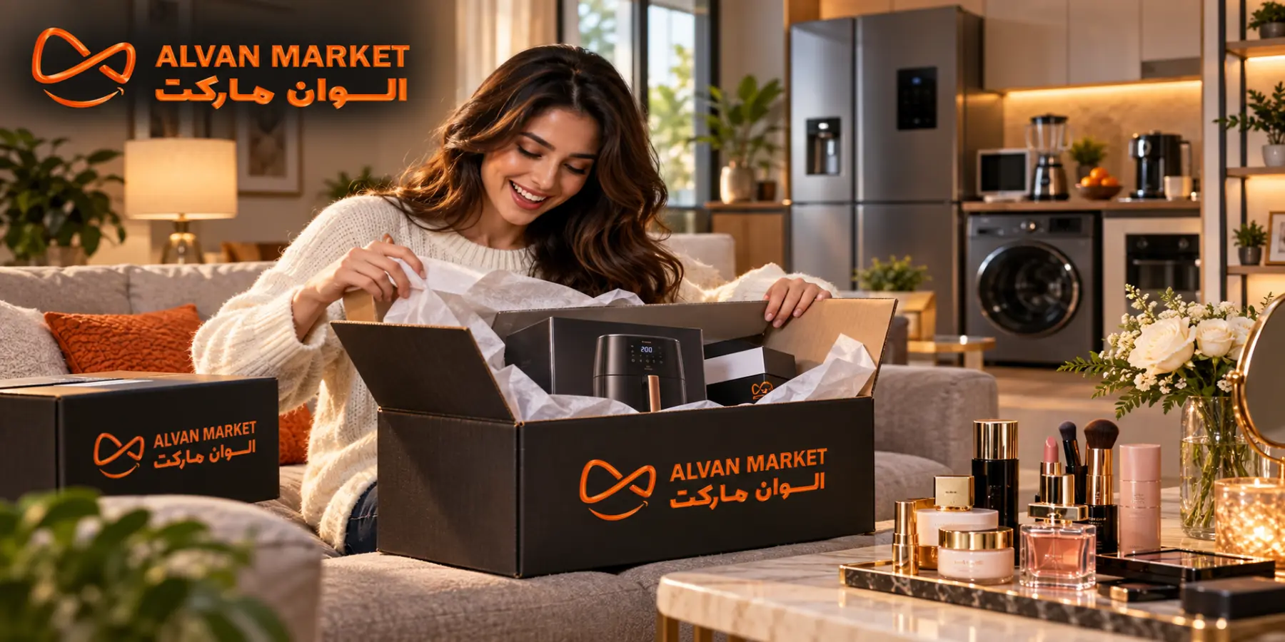 بهترین سایت خرید لوازم خانگی و لوازم آرایشی ؛ الوان مارکت راهنمای کامل ۲۰۲۶